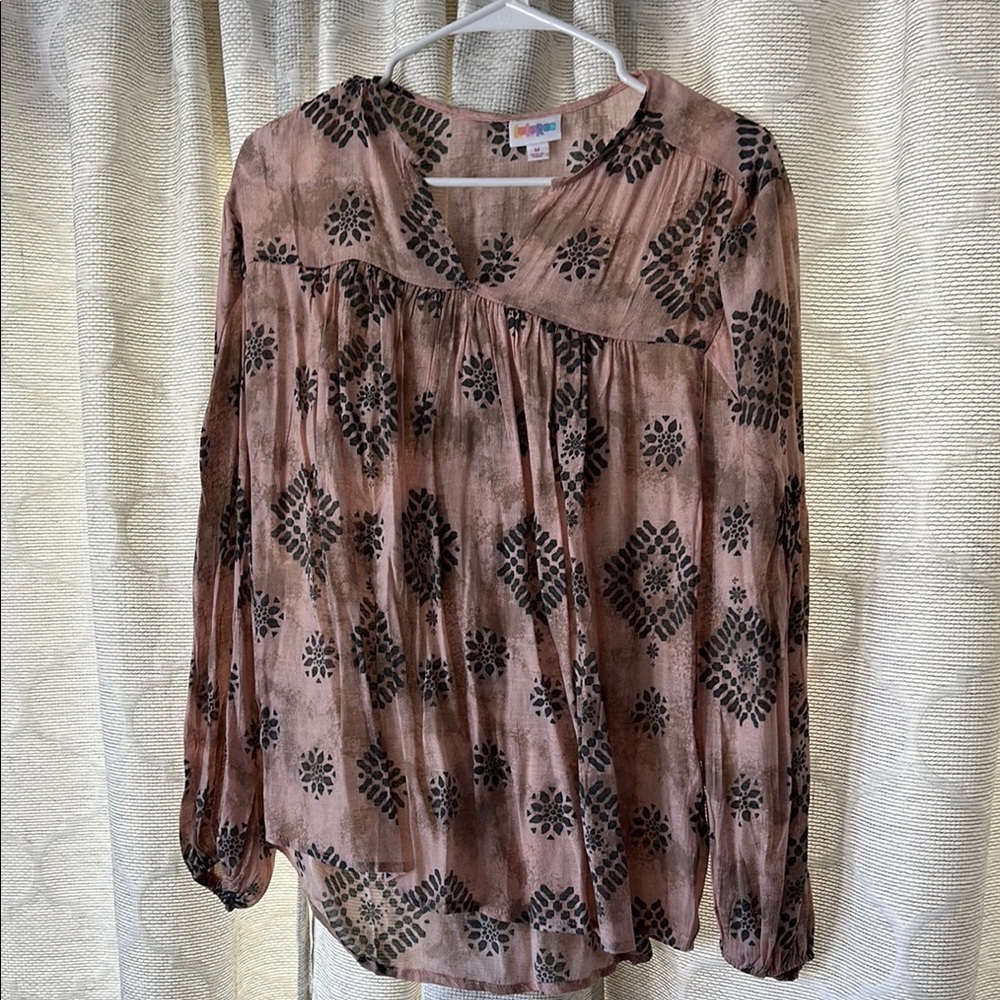 LuLaRoe Timaree peasant blouse